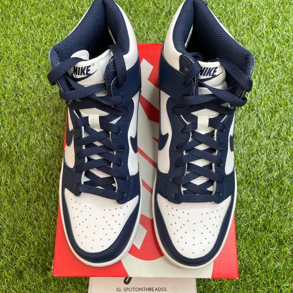 Nike Dunk High GS  ‘Midnight Navy’ - Picture 3 of 6